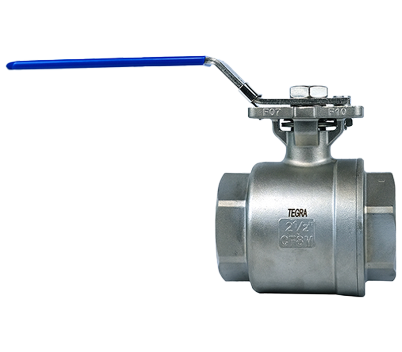 2 Piece Overhead Flanged Threaded Valve