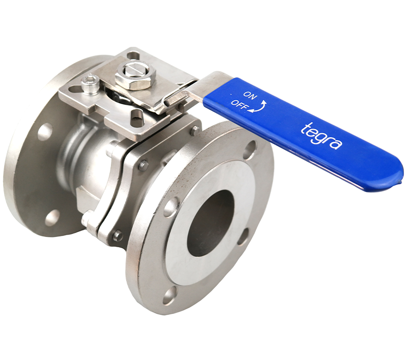 2 Piece Flanged Ball Valve