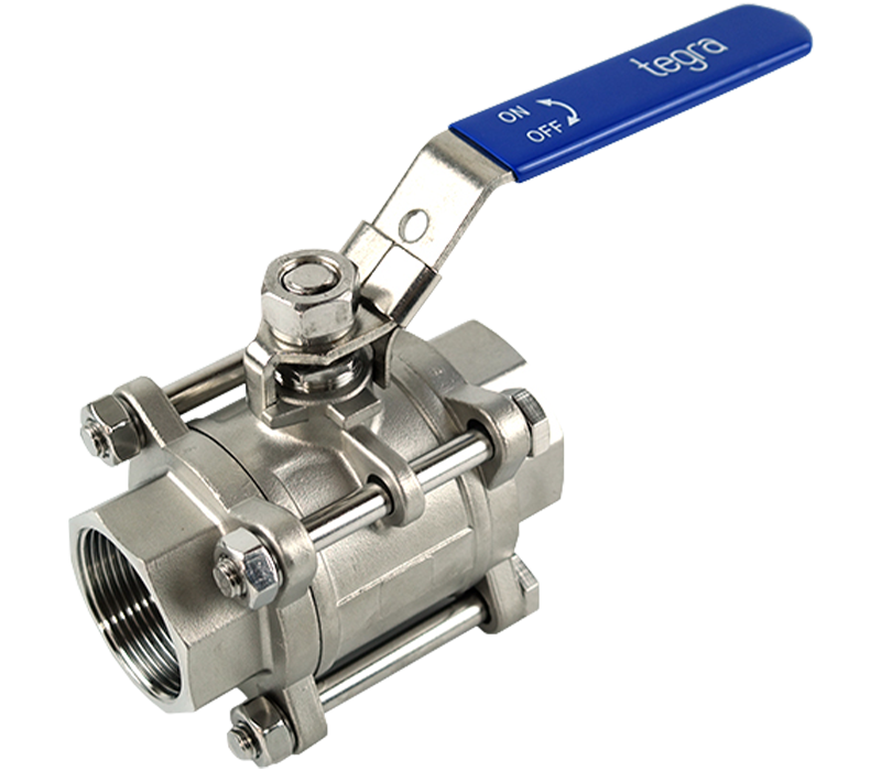 3 Piece Threaded Ball Valve