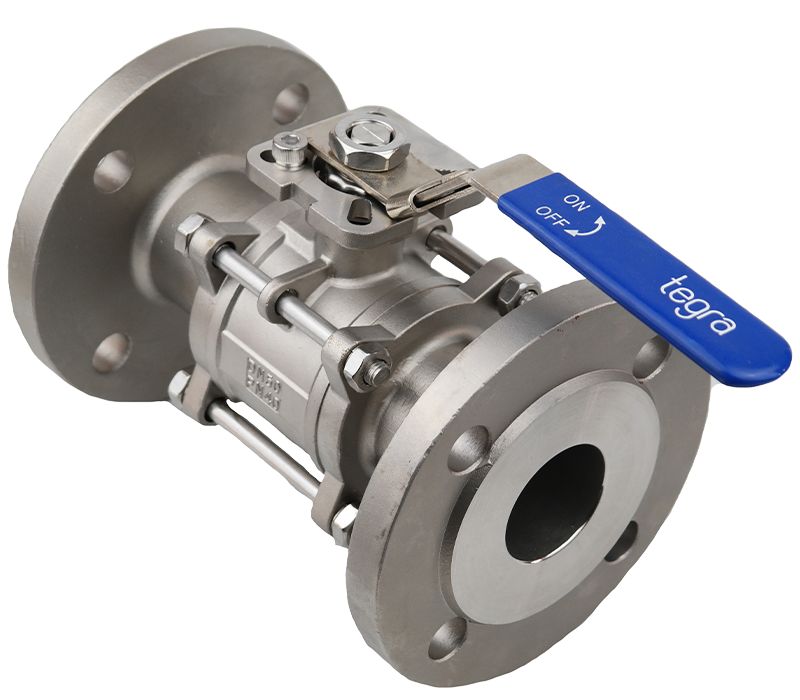3 Piece Flanged Ball Valve
